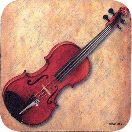 Drinks' Coaster (Violin)