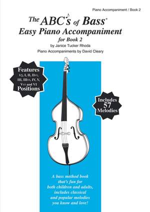 Rhoda: The ABCs Of Bass Easy Piano Accompaniment for Book 2