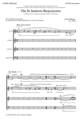Tarik O'Regan: The St Andrews Responsories