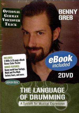 Benny Greb: The Language of Drumming (2 DVDs) - Optional German Voiceover Track