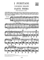 Vincenzo Bellini: I Puritani - Opera Vocal Score Product Image