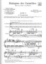 Francis Poulenc: Dialogues Of The Carmelites - Opera Vocal Score Product Image