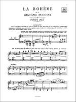 Giacomo Puccini: La Bohème - Opera Vocal Score Product Image