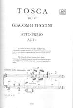 Giacomo Puccini: Tosca - Opera Vocal Score Product Image