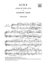 Giuseppe Verdi: Aida - Opera Vocal Score Product Image