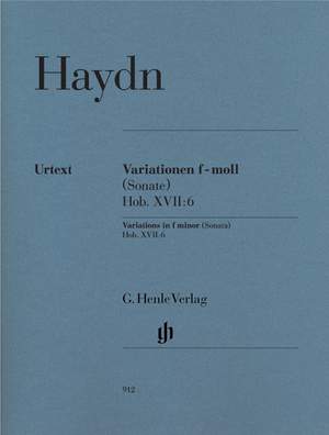 Haydn, J: Variations in Fm (Sonata) Hob. XVII:6 HOB.XII:6