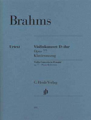Brahms, J: Violin Concerto in D major op. 77