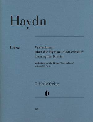 Haydn, J: Variations on the Hymn "Gott erhalte" Hob. III:77