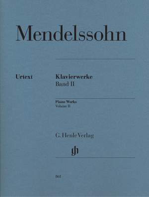 Mendelssohn: Selected Piano Works Vol. 2 Band 2