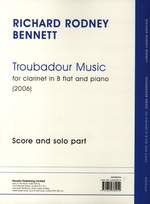 Richard Rodney Bennett: Troubadour Music Product Image