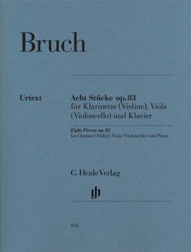 Bruch, M: 8 Stücke op. 83