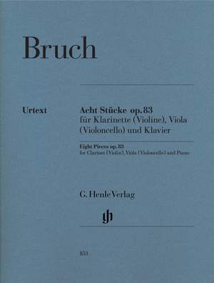 Bruch, M: 8 Pieces op. 83