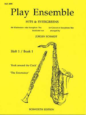 Jürgen Schmidt: Play Ensemble Bk 1 For Cla Or Sax Trio