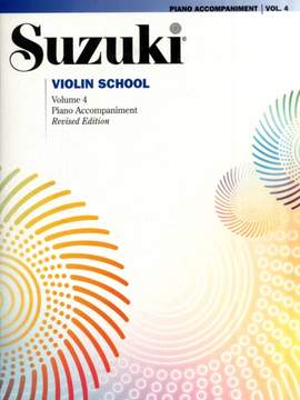 Suzuki Violin School Piano Acc., Volume 4 (Revised)