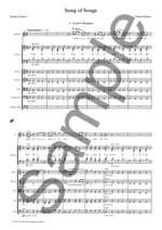 Patrick Hawes: Song Of Songs (Full Score) Product Image