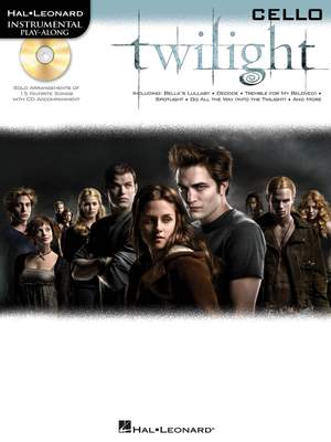 Hal Leonard Instrumental Play-Along: Twilight (Cello)