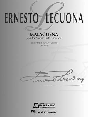 Ernesto Lecuona: Malagueña