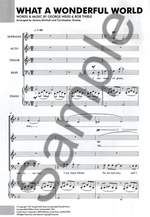 Bob Thiele_George David Weiss_Louis Armstrong: What A Wonderful World (SATB/Piano) Product Image