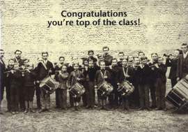 Congratulations Youre Top of Class Greetings Card
