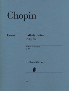 Frédéric Chopin: Ballade In F Major Op.38