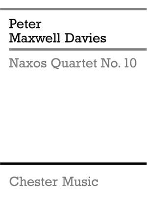 Peter Maxwell Davies: Naxos Quartet No.10 (Parts)