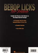 Bebop Licks For Piano - Product Image