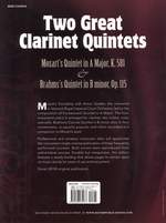 Johannes Brahms: Two Great Clarinet Quintets Product Image