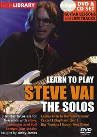 Steve Vai: Learn To Play Steve Vai - The Solos