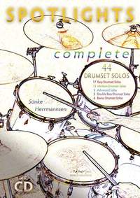 Sönke Herrmannsen: Spotlights Complete - 44 Drumset Solos