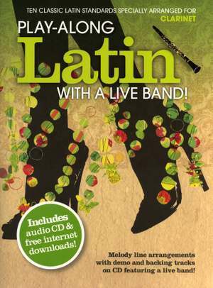 Play-Along Latin With A Live Band