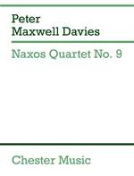 Peter Maxwell Davies: Naxos Quartet No.9 (Miniature Score) Product Image