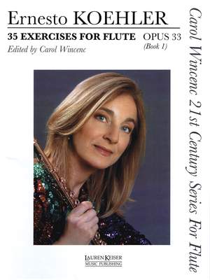 Ernesto Köhler: 35 Exercises for Flute, Op. 33