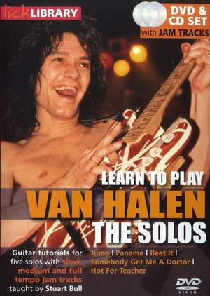 Eddie Van Halen: Learn To Play Eddie Van Halen - The Solos