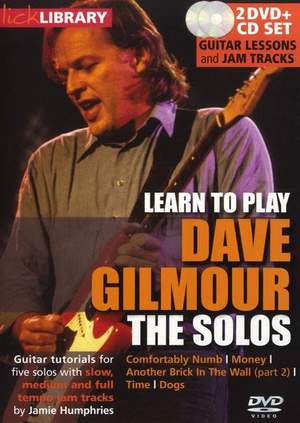 David Gilmour_Pink Floyd: Learn To Play Dave Gilmour - The Solos