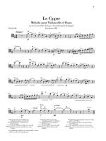 Camille Saint Saens The Swan Cello Piano Presto Sheet Music