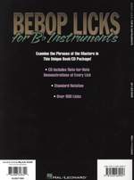 Bebop Licks For B Flat Instruments Product Image
