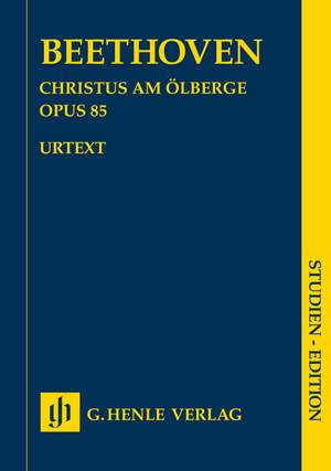 Ludwig van Beethoven: Christus Am Ölberge Op.85 - Study Score