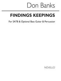 Don Banks: Findings Keepings (I) SATB