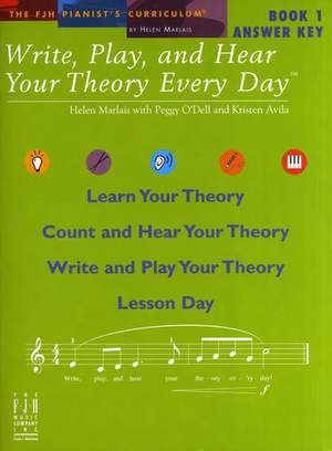 Write, Play And Hear Theory Every Day - Book 1