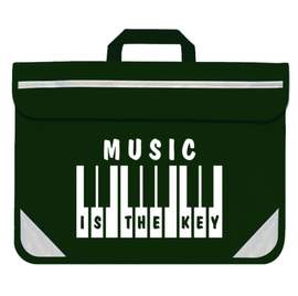 Mapac Music Bag: Music Is The Key (Green)