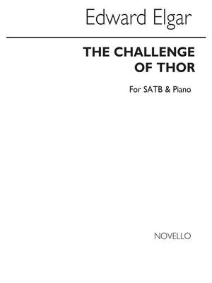 Edward Elgar: The Challenge Of Thor (SATB)