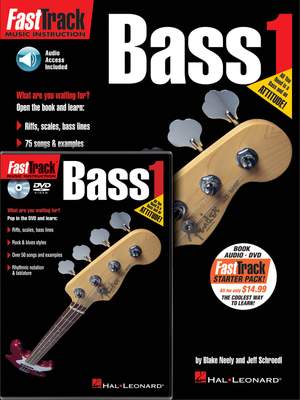 Jeff  Schroedl: FastTrack - Bass Guitar 1 Starter Pack