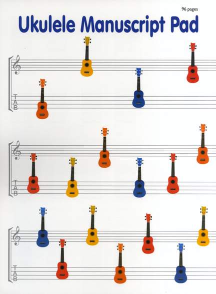 Ukulele Manuscript Paper