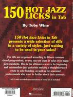 150 Hot Jazz Licks in Tab Product Image