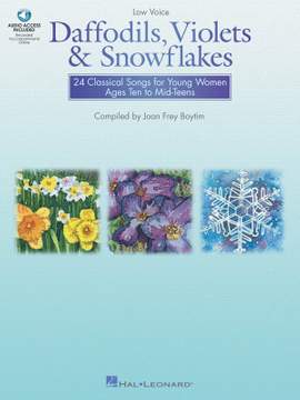 Joan Frey Boytim: Daffodils, Violets and Snowflakes - Low Voice