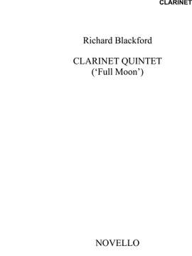 Richard Blackford: Full Moon - Clarinet Quintet (Parts)