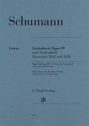 Robert Schumann: Song Cycle Op.39 for Voice and Piano