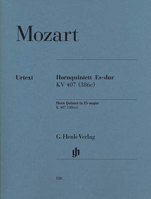 Wolfgang Amadeus Mozart: Horn Quintet In E flat K.407