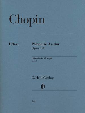 Frédéric Chopin: Polonaise In A Flat Op.53 - Henle Urtext