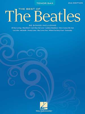 Best of the Beatles for Tenor Sax